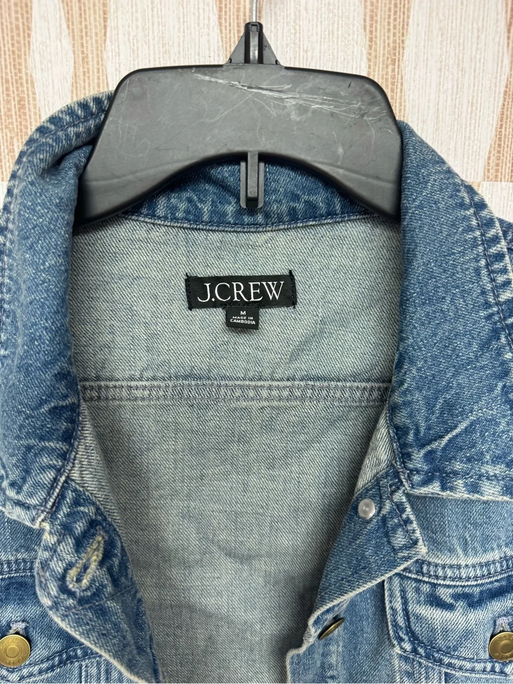 J.crew Classic denim jacket in Brilliant Day wash AI670 M